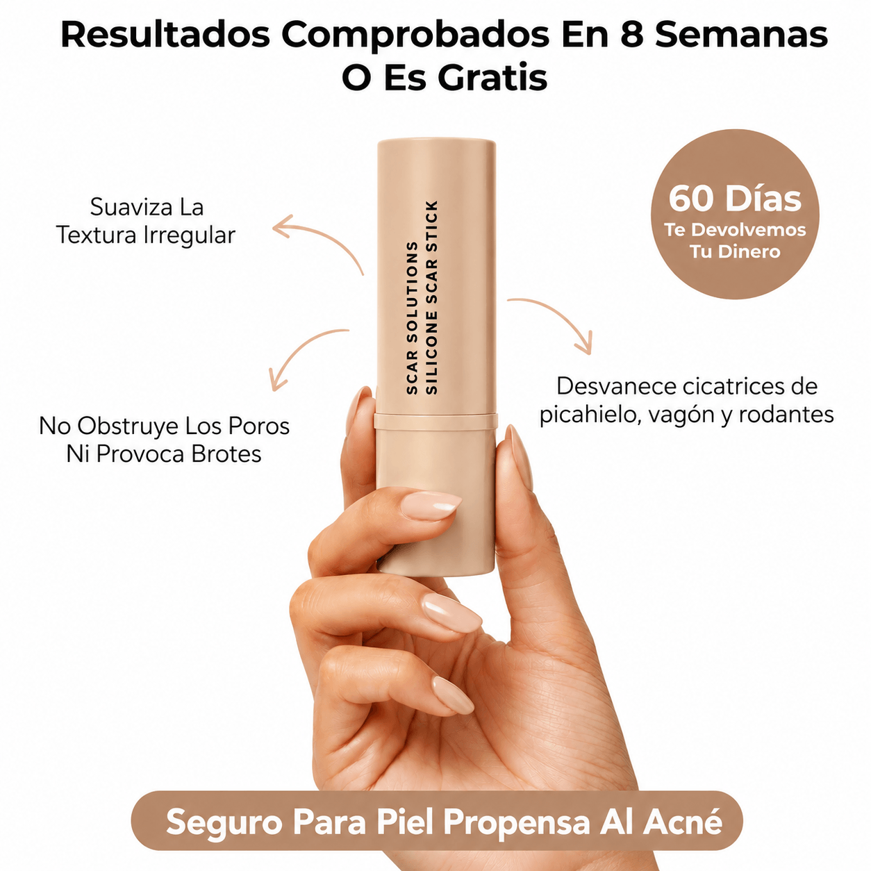 Stick Remodelador de Cicatrices de Acné® | Llévate 2 por la compra de 1