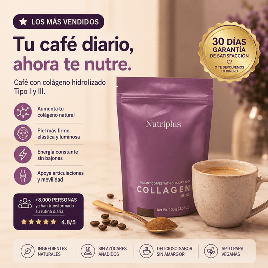 NutriPlus® — Toda la energía del café, sin destruir tu colágeno