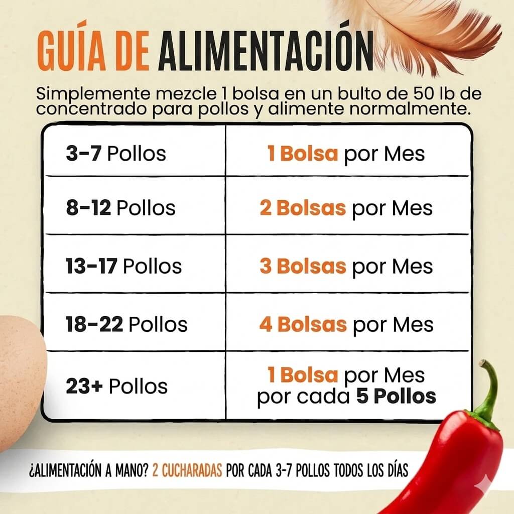 Flock Armor® Desparasitante diario + Apoyo intestinal