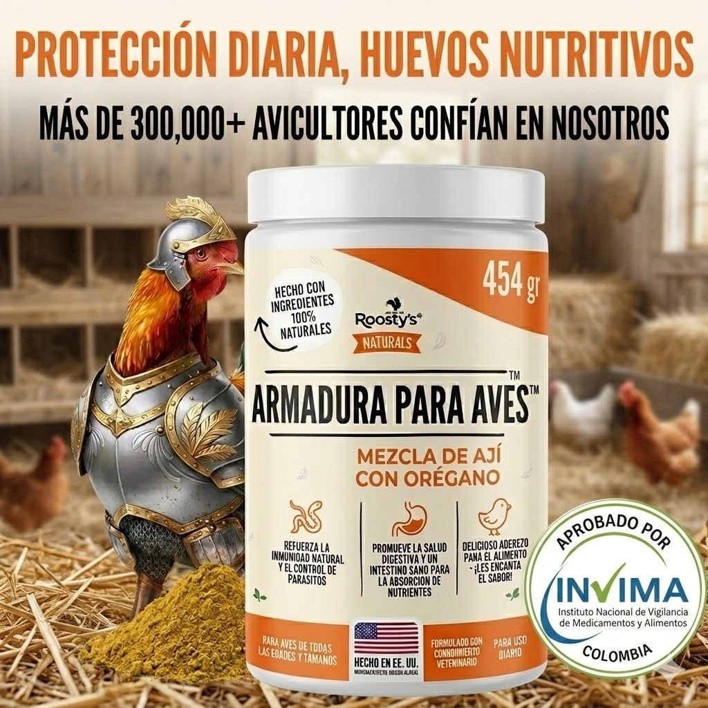 Flock Armor® Desparasitante diario + Apoyo intestinal