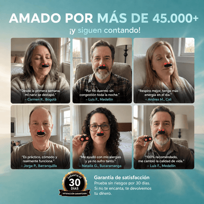 Rhinitis® - Alivio nasal con luz Infrarroja + GRATIS Recortador De Vello Nasal de Acero Inoxidable
