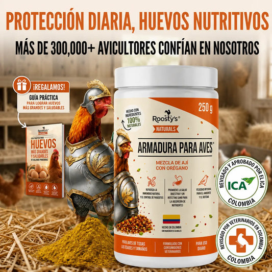Flock Armor® Desparasitante diario + Apoyo intestinal---