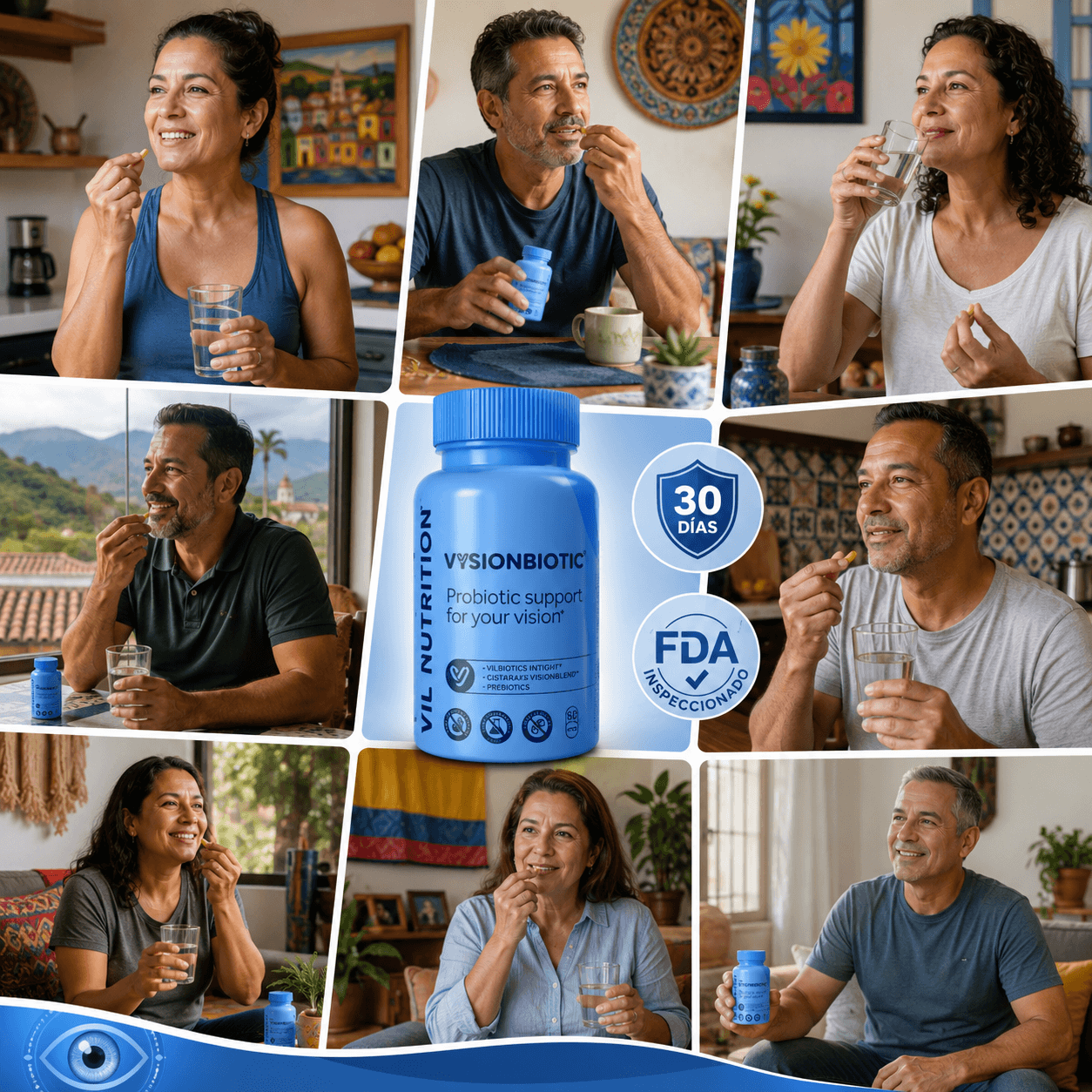 VIL Vysion® 2X1- 15 en 1 Fórmula avanzada para los ojos +  GUIA GRATIS PARA MEJORAR EL CUIDADO DE TU VISIÓN
