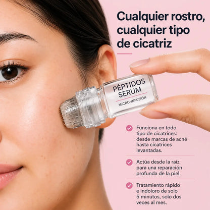 Microinfusión para el Cuidado de la Piel, Reduce las cicatrices del acné, mejora la textura de la piel