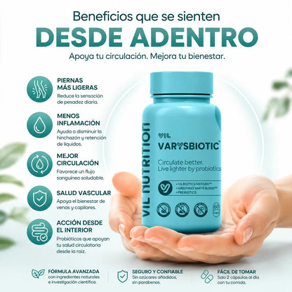 VIL VarYs Biotic™ - Formula avanzada con probióticos de última generación "NXTGEN"