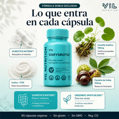 VIL VarYs Biotic™ - Formula avanzada con probióticos de última generación "NXTGEN"