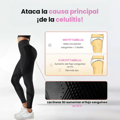 Leggings Fittabella 3D: redefine tu silueta sin esfuerzo. + GUIA GRATIS PARA EL CUIDADO DE LA PIEL