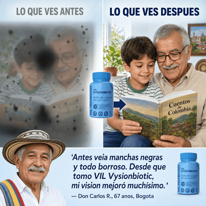 VIL Vysion® 2X1- 15 en 1 Fórmula avanzada para los ojos +  GUIA GRATIS PARA MEJORAR EL CUIDADO DE TU VISIÓN